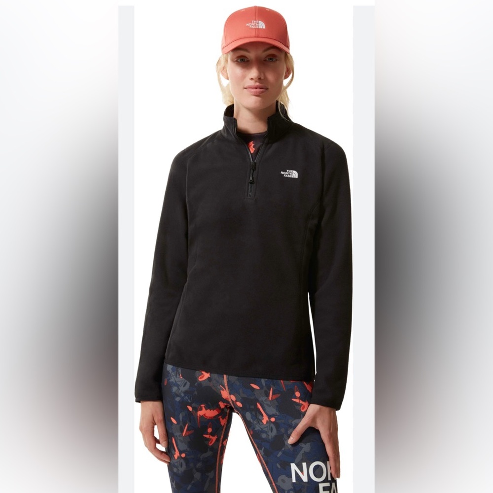 1/4 zip fleece - Women - 100 Glacier - The North Face - Atumn/Winter Size M